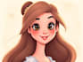 draw a gorgeous disney style cartoon portrait