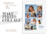 design modern and cool collage photos