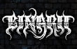 create a  brutal death metal logo