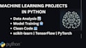 develop machine learning projects using python