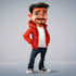 draw a mascot cartoon character design
