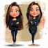 make a cartoon caricature design for you