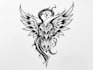 create a profesional tribal tattoo design