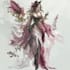 make a unique fantasy character concept art