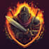 draw a professional fantasy, rpg, scifi game, nft logo
