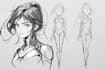 make an anime sketch for you