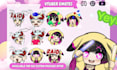 create custom cute animated emotes for twitch alerts
