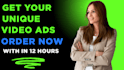 create short video ads, for shopify, facebook, ecomerce, ig, commercial, tiktok