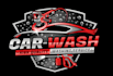 create modern car details, car wash logo design