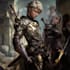 do game character art in unique style