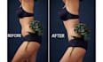 do body slimming,remove double chin,face swap and face retouching