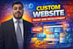 build rebuild custom website development full stack front end back end developer