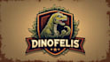 make creative dinofelis logo within two day