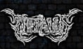 make death metal logo with texture and chrome effect