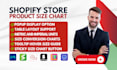 setup shopify store size chart kiwi mage smart bf  size guide snake ultimate app