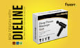 create modern product packaging box design with dieline