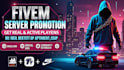 fivem server promotion,fivem server promotion, active fivem server advertise