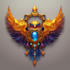 design hand paint fantasy logo