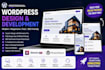 design a modern responsive website using elementor pro