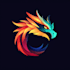 draw fantasy game logo with cool unique magic style