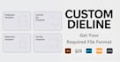 provide professional packaging box dielines and cut line designs