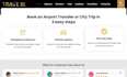 chauffeur limousine and taxi booking website, booking website