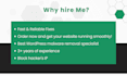 fix hacked wordpress, shopify, magento, wix, PHP website