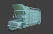 create mobile game optimzed 3d model of vehicle