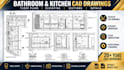 create detailed interior floor plans in autocad