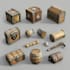 make a 2d model props, objects or medieval weapons