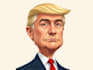 make political caricature and cartoon
