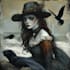 llustrate fantasy art and horror characters for you