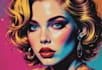 make awesome wpap pop art portrait