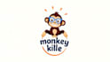 do monkey with glasses mascot logo design
