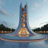 do 3d monument model 3d mansion design 3d architectural model 3d sculpting