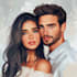 draw couple portrait in disney cartoon