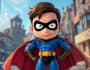 desing you as a superhero cartoon character