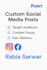 create instagram and facebook posts with engaging captions