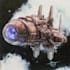 draw custom spaceship sci fi steampunk nft
