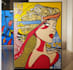 draw a retro pop art roy lichtenstein style
