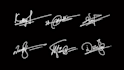 design custom handwritten autograph or artistic signature logo