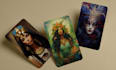 design tarot cards, oracle cards, and card illustrations
