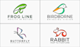 design a modern and minimalist logo with multiple concepts