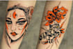 make a traditional japanese irezumi tattoo