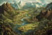 paint a fantasy map