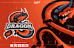 create high quality dragon mascot logo