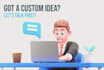 design custom 3d cartoon character