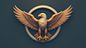 make an amazing flying eagle mascot logo in 12 hours