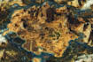 draw 2d rpg fantasy map, landscape, dndart map design