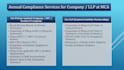 do  company registration and mca compliance services